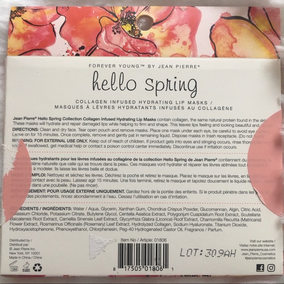 SOLD 3 Pc Face + Lip Care Lot | Yensa | Hello Spring - Picture 3 of 10